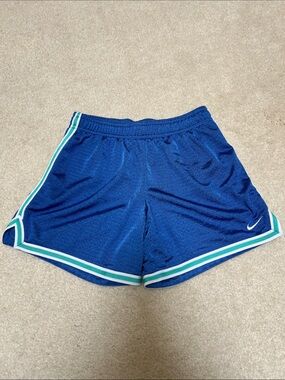 Nike Royal Blue Running Shorts with Teal & White Trim